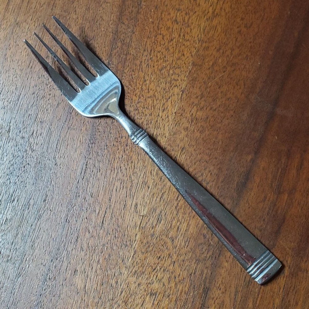 Pfaltzgraff Linear Dessert Fork stainless steel 6.25” replacement